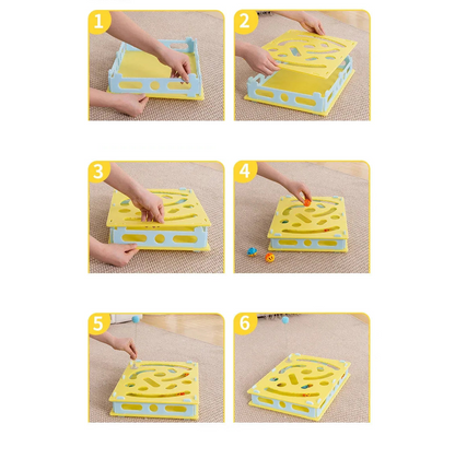 WhiskerPlay – Interaktive Spiel- & Puzzlebox für Katzen