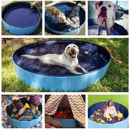 PfotenSpa Faltbarer Hunde-Pool