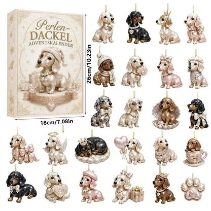 PerlPfote 24-Tage-Adventskalender mit Dackeln