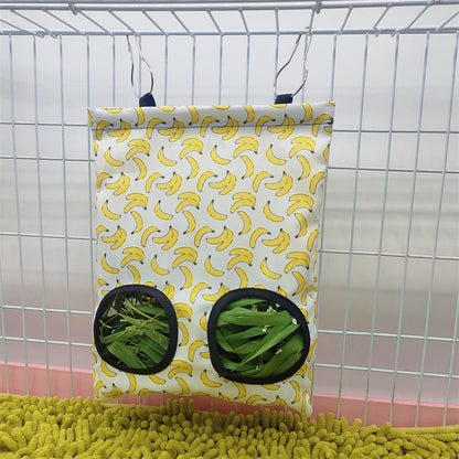 Heutasche mit Haken – Futtertasche für Kleintiere