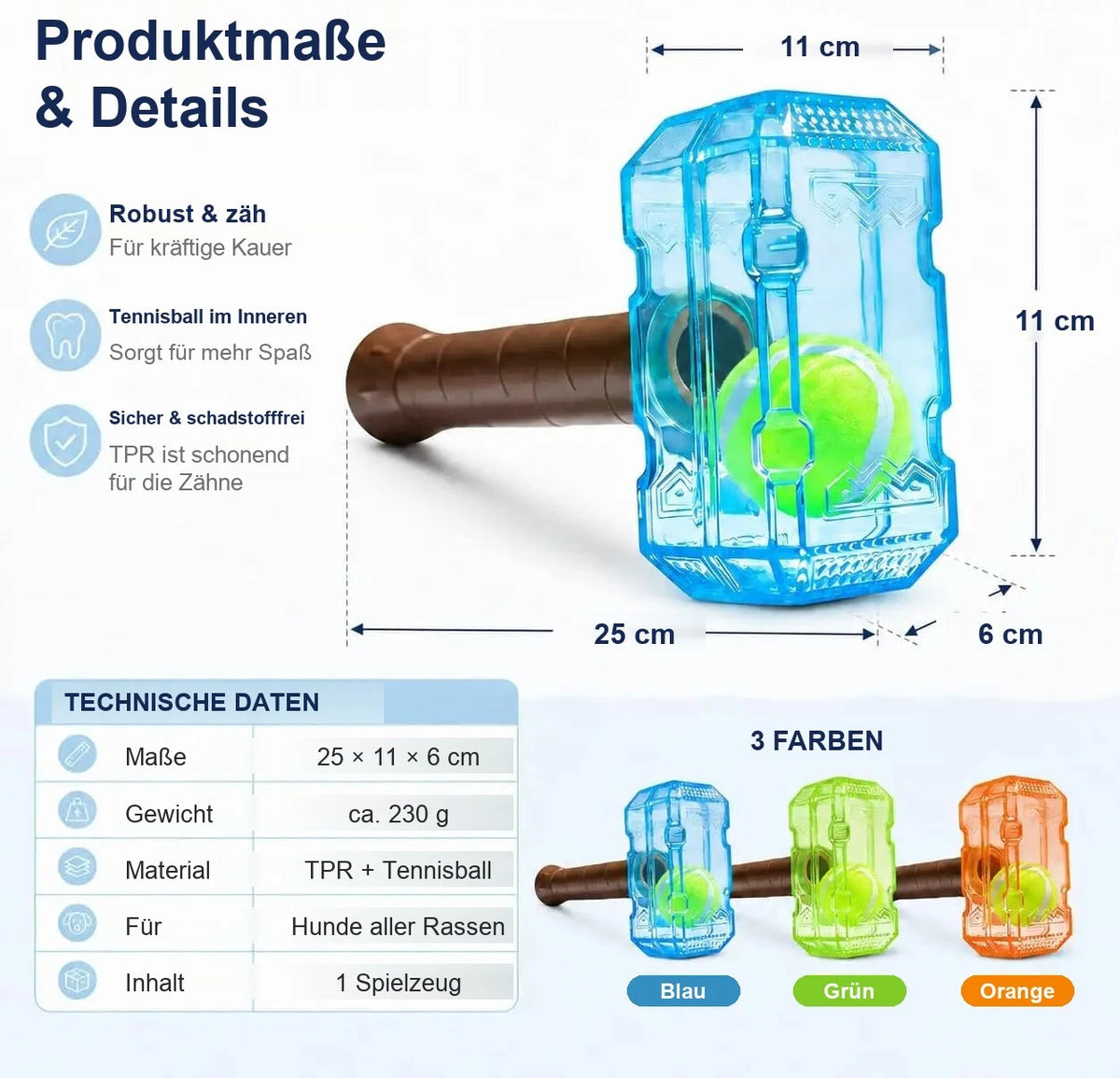 HammerApport – Quietschender Tennisball-Hammer 🔨🎾