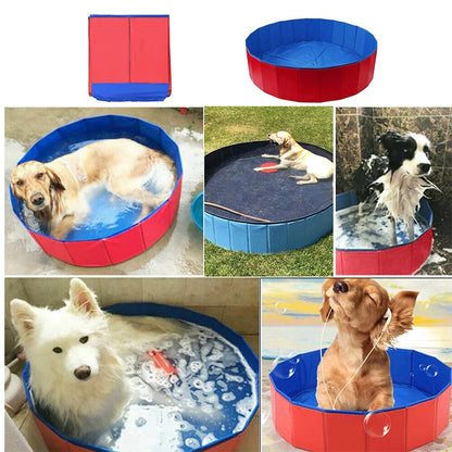 PfotenSpa Faltbarer Hunde-Pool