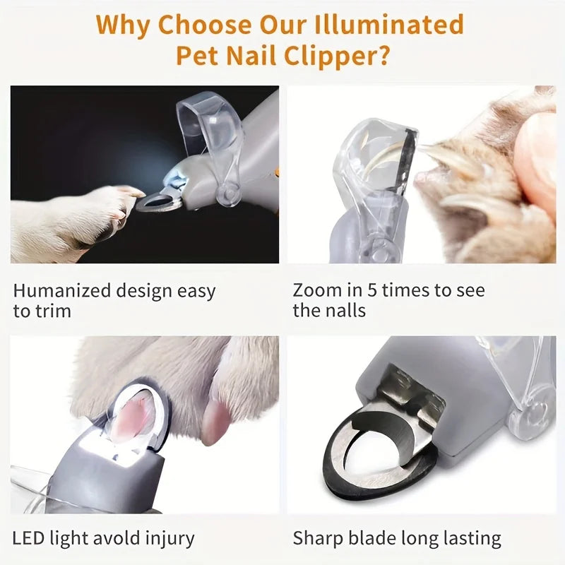 LED Haustier Nagelknipser
