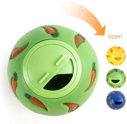 Snackball für Kaninchen – Spielzeug mit Futterausgabe