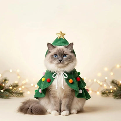BaumSpitze – Weihnachtsbaum-Cape für Haustiere 🎄🐾
