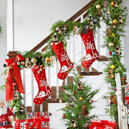 Adventskalender mit 24 Katzen-Anhängern 🎄🐱