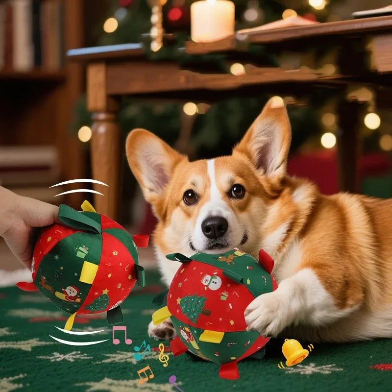 KlingelRolle Selbstfahrender Weihnachts-Hundeball