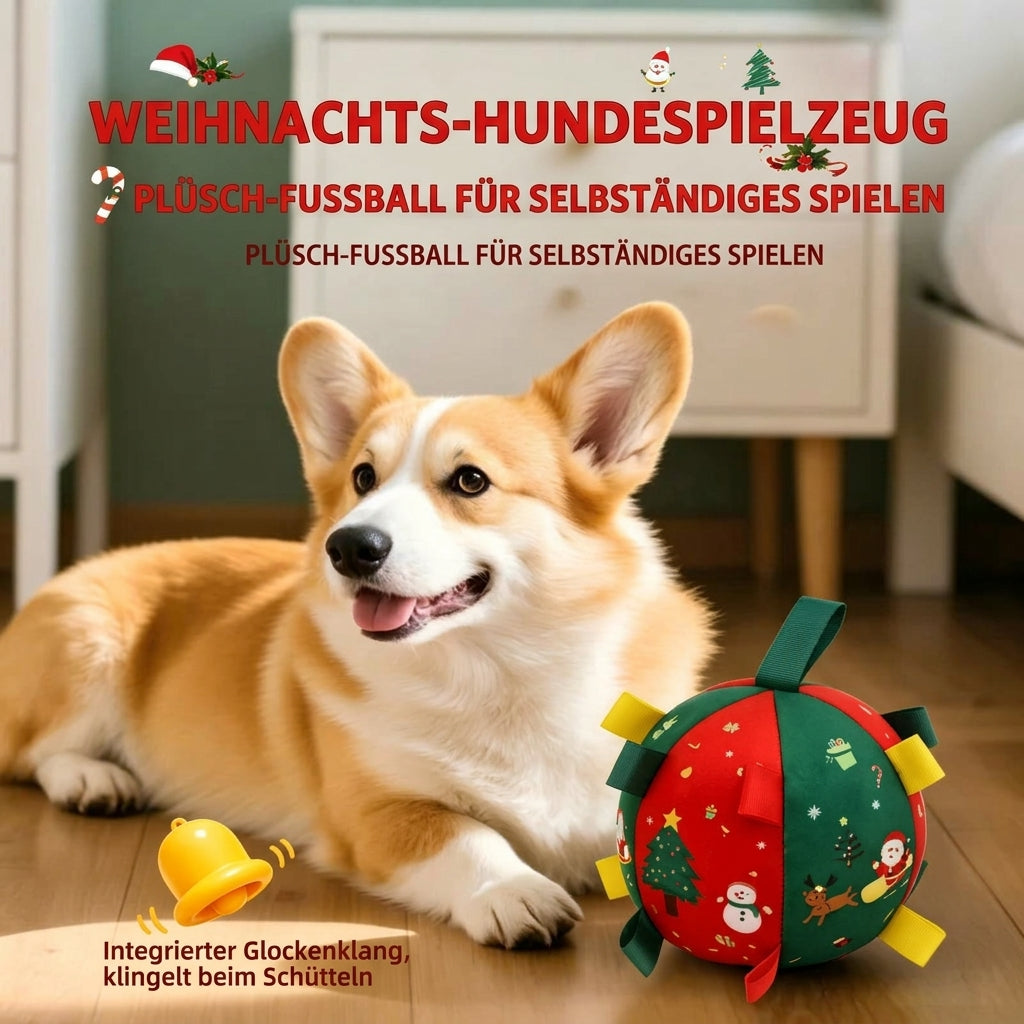 KlingelRolle Selbstfahrender Weihnachts-Hundeball