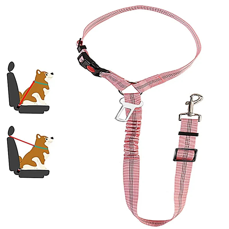 2-in-1 Haustier Sicherheitsgurt-Leine