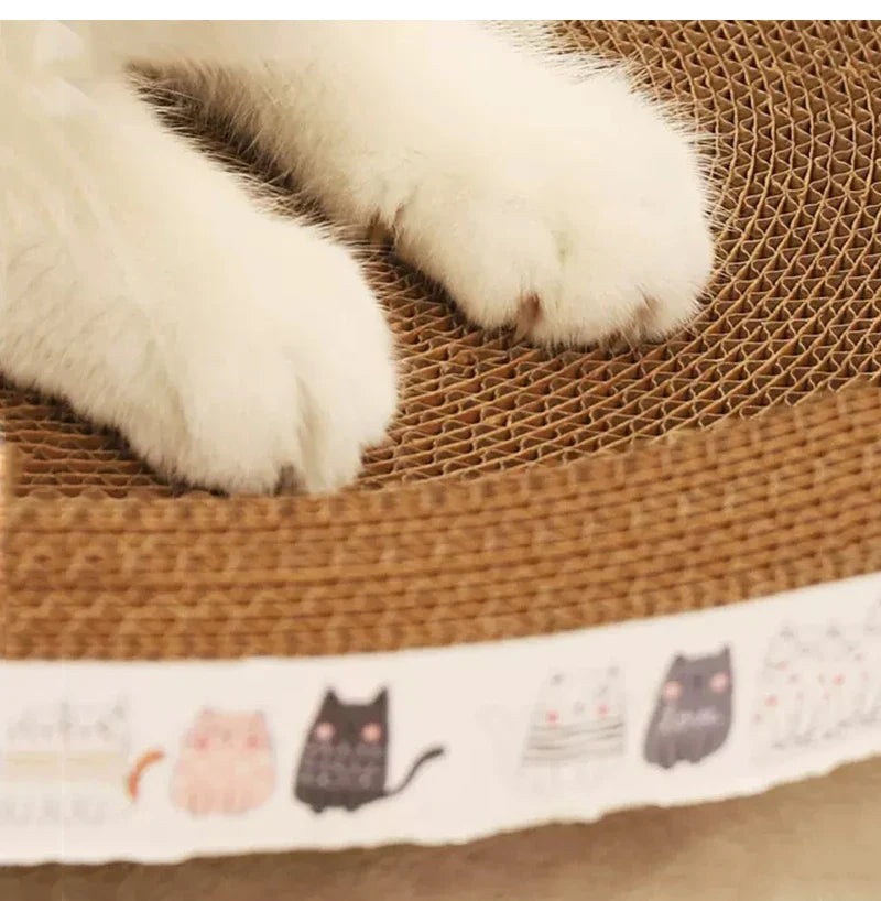 Katzen Kratzpad aus Karton