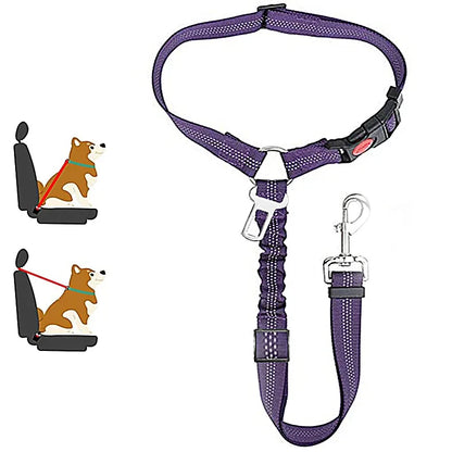 2-in-1 Haustier Sicherheitsgurt-Leine