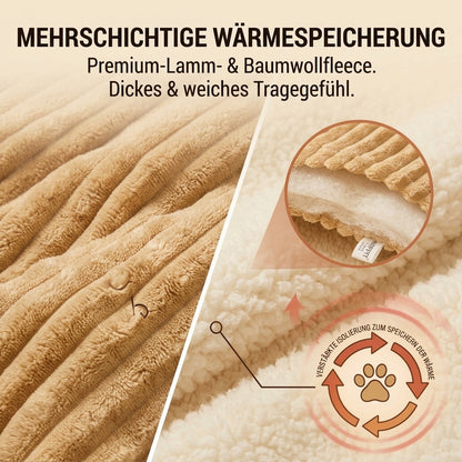 KuschelKokon Haustier-Schlafsack mit Haube