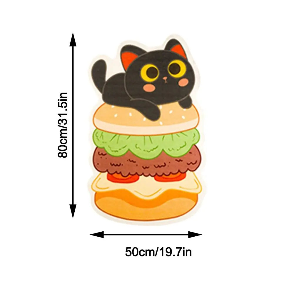 Selbstklebende vertikale Katzen-Kratzmatte