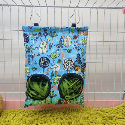 Heutasche mit Haken – Futtertasche für Kleintiere