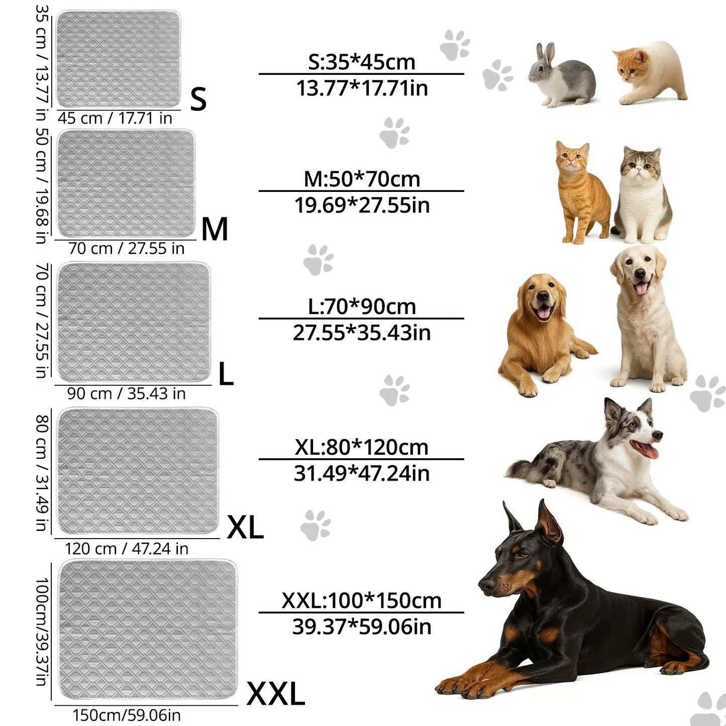 FrostPfote Premium Kühlmatte für Hunde