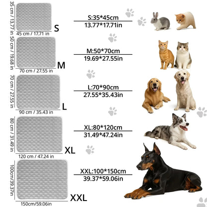 FrostPfote Premium Kühlmatte für Hunde
