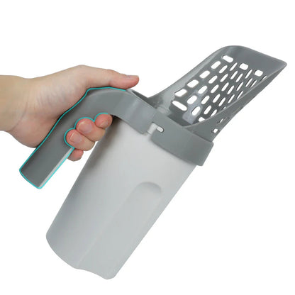 Selbstreinigende Katzenstreuschaufel