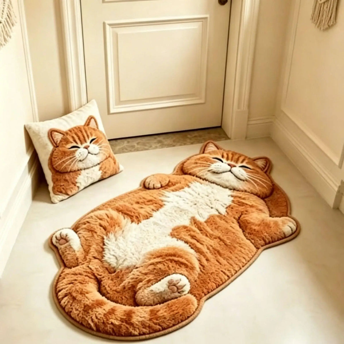 KuschelTiger - Katzen Teppich 🐱🤎