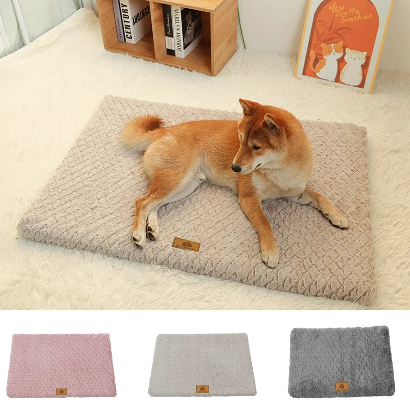 Memory-Schaum-Hundebett mit abnehmbarem Bezug – orthopädisch & wasserdicht