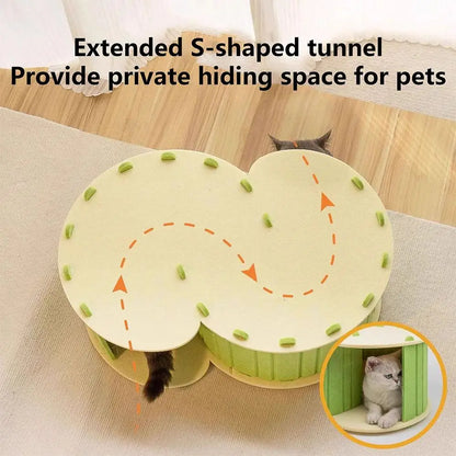 SchlupfNest Katzentunnel mit Liegefläche