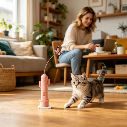 Wiederaufladbares Interaktives Katzenspielzeug mit 2 Spielmodi
