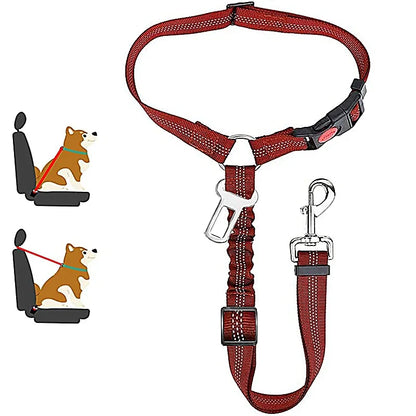 2-in-1 Haustier Sicherheitsgurt-Leine