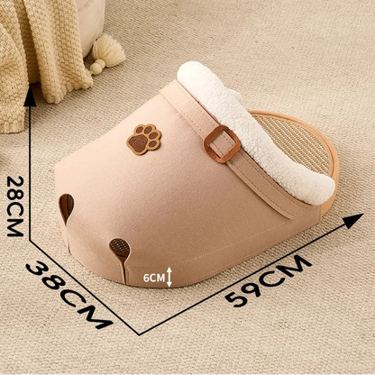 Kratzbrett & Liege im Schuh-Look 👟🐱