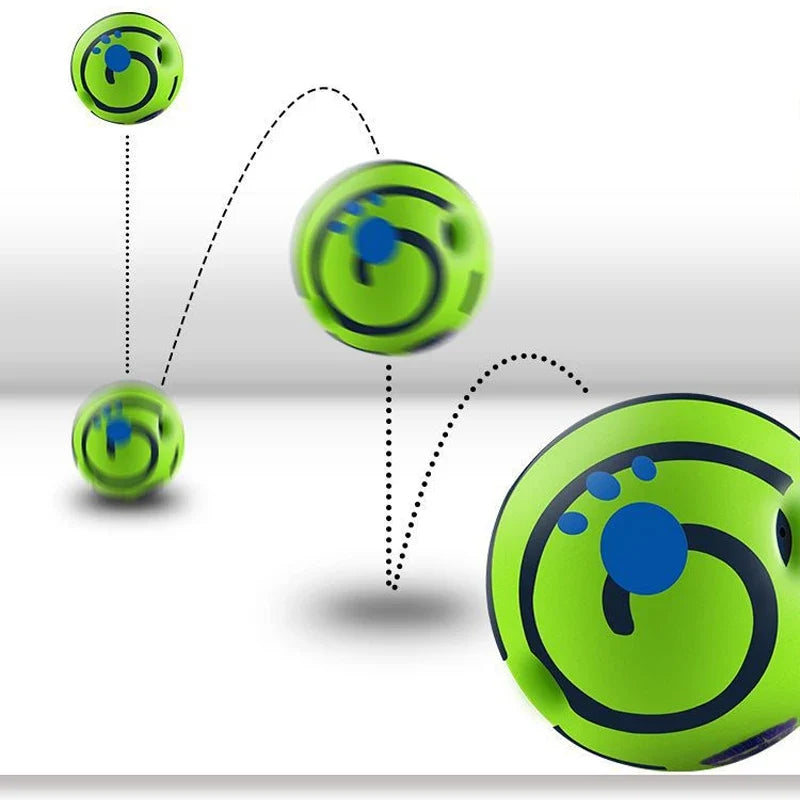 WobbleGiggle Interactive Dog Ball