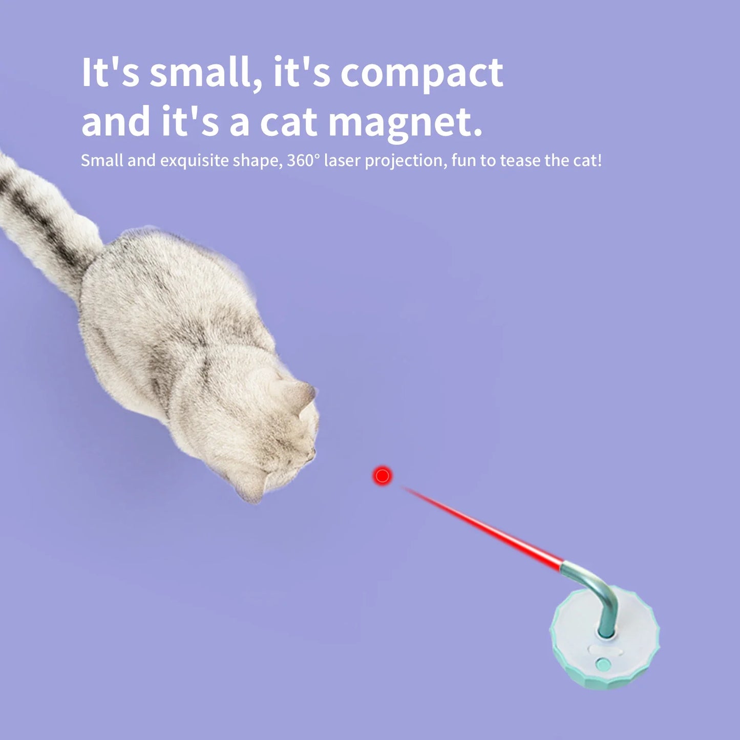Intelligentes Laser Katzenspielzeug