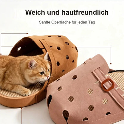 Kratzbrett & Liege im Schuh-Look 👟🐱