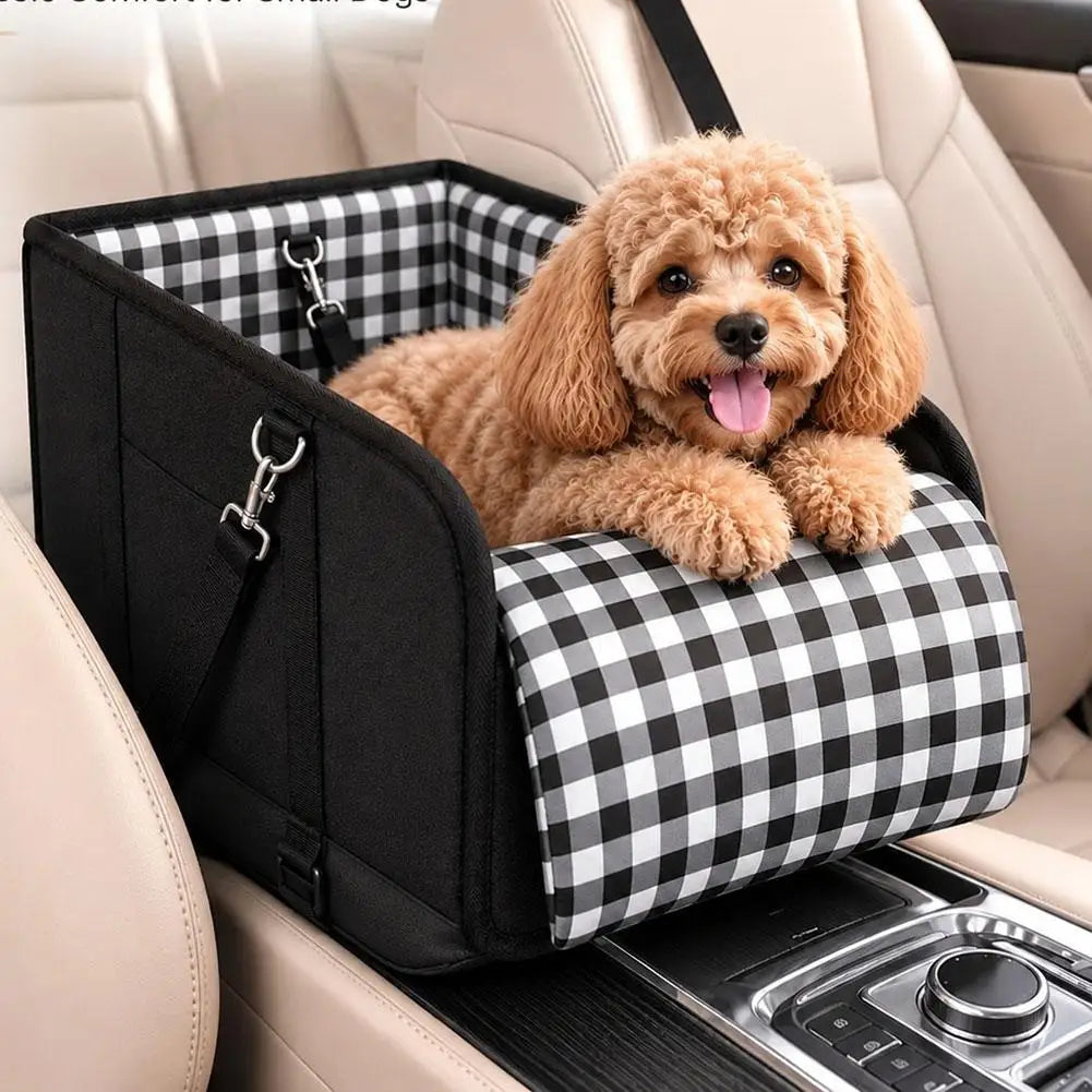 KuschelSitz – Autositz für die Mittelkonsole 🐶🚗