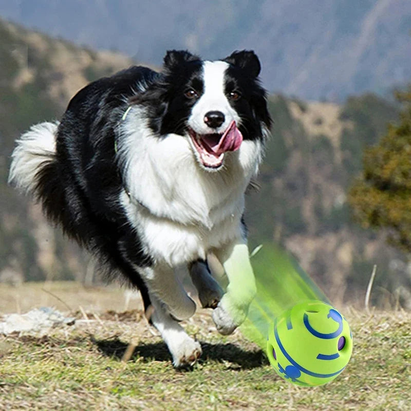 WobbleGiggle Interactive Dog Ball