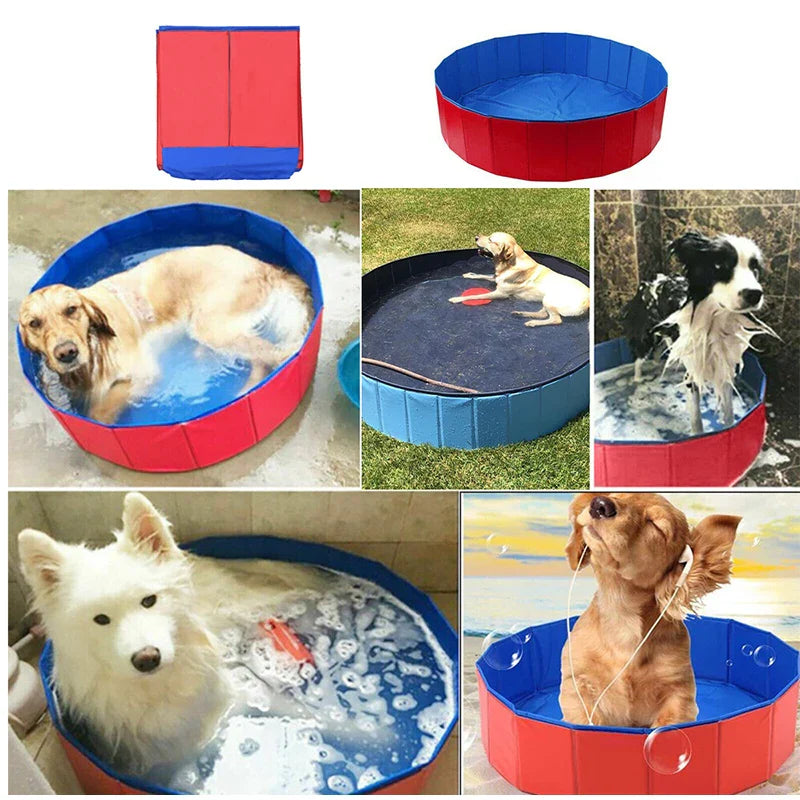 PfotenSpa Faltbarer Hunde-Pool