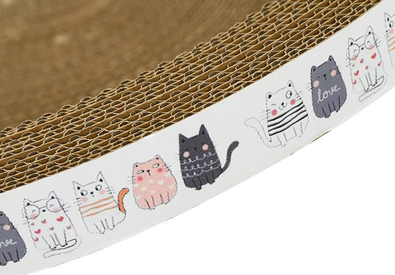 Katzen Kratzpad aus Karton
