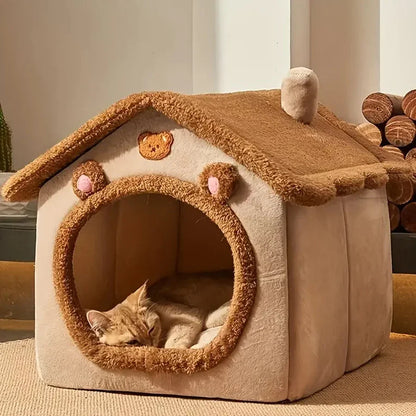 Faltbares Katzenhaus Kuschelhöhle