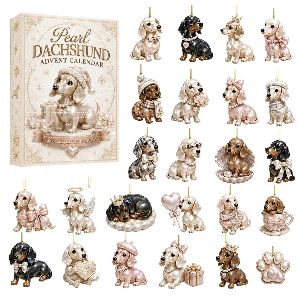 PerlPfote 24-Tage-Adventskalender mit Dackeln
