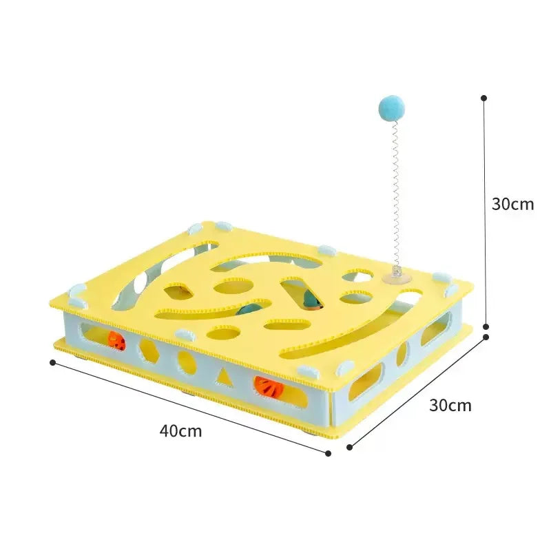 WhiskerPlay – Interaktive Spiel- & Puzzlebox für Katzen