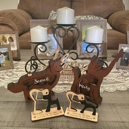 Erinnerungsbox aus Holz für Tierhaar & Andenken