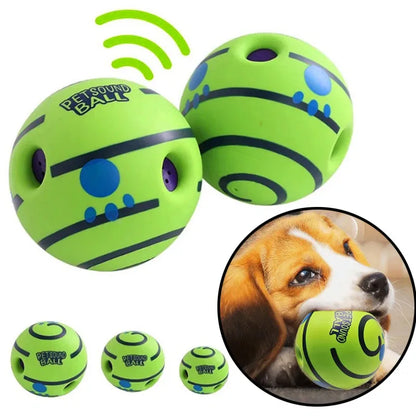 WobbleGiggle Interactive Dog Ball