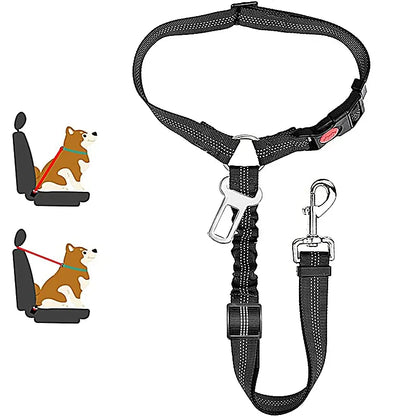 2-in-1 Haustier Sicherheitsgurt-Leine