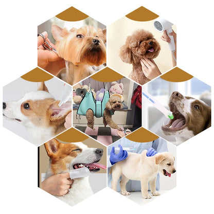 Pflege-Hängematte zur Fellpflege für Katzen & kleine Hunde