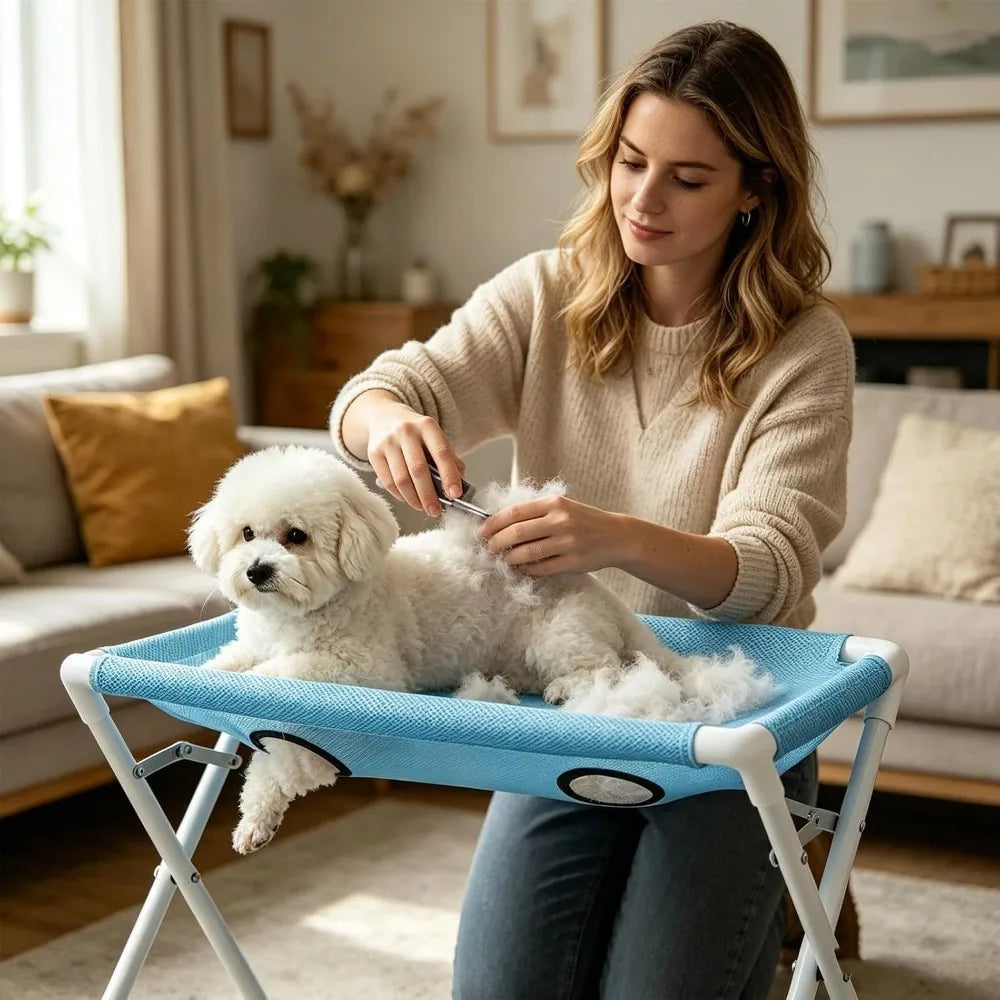 Zusammenklappbare Pflegehängematte für Hunde & Katzen