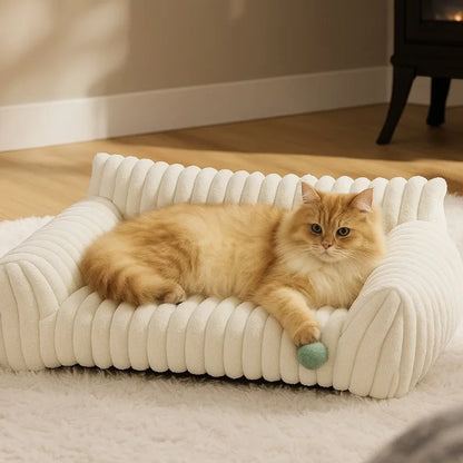 CordWolke Waschbares Haustier-Sofa