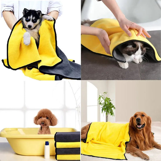 Schnelltrocknende Handtücher für Hunde & Katzen