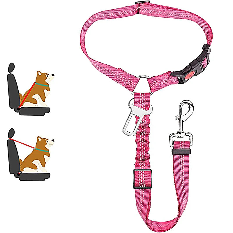 2-in-1 Haustier Sicherheitsgurt-Leine