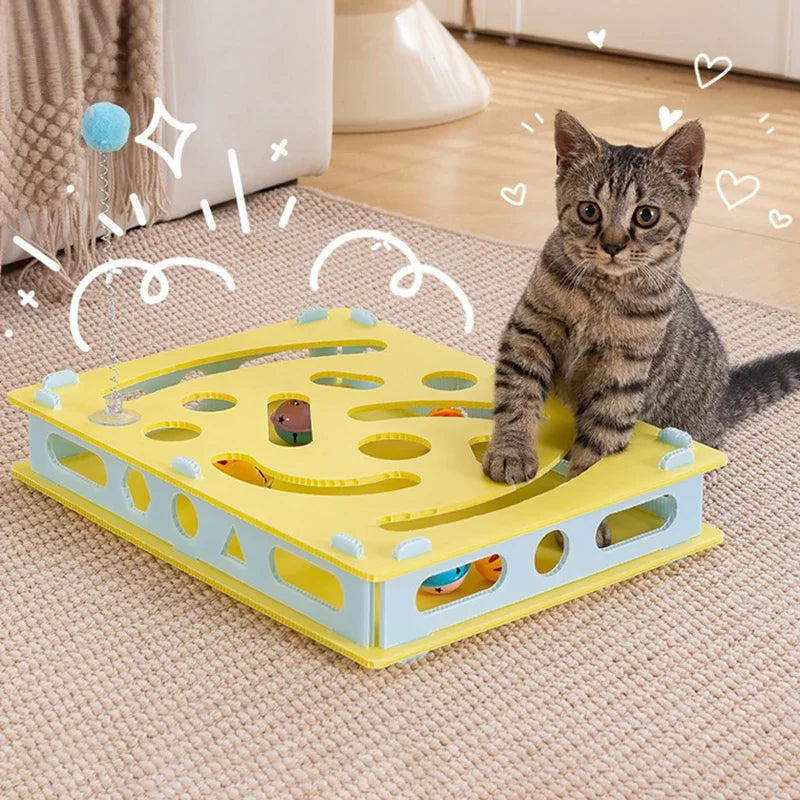 WhiskerPlay – Interaktive Spiel- & Puzzlebox für Katzen