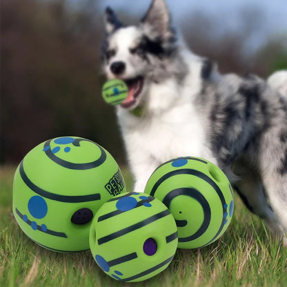WobbleGiggle Interactive Dog Ball