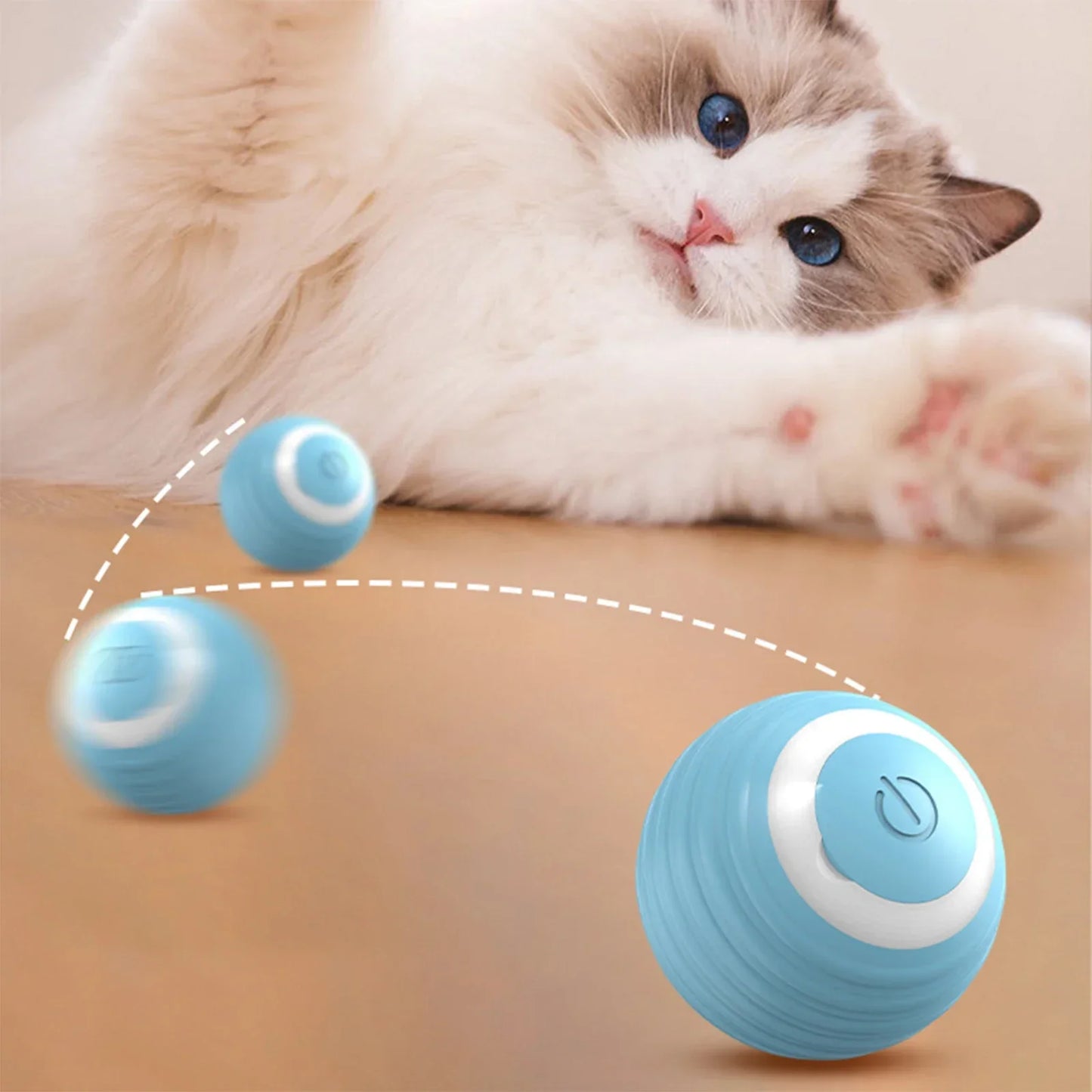 Automatischer Beweglicher Katzenball