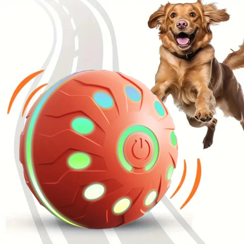 PlayPulse Elektrischer Hundeball – Interaktives Rollspielzeug für Hunde