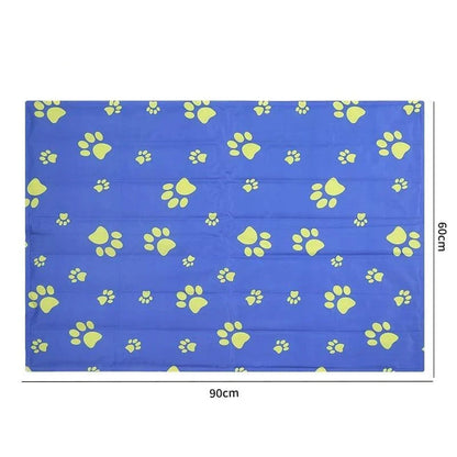 KühlPfote Wiederverwendbare Kühlmatte für Haustiere